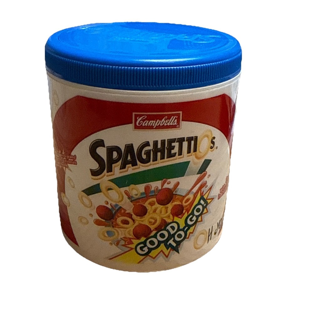 Vtg 2006 Campbell's‎ Spaghettio's Good To Go Oh Yeah Thermos Y2K